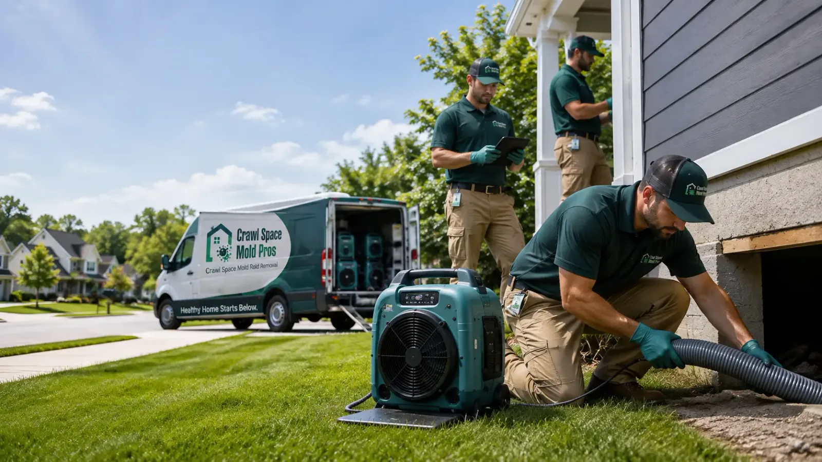 Crawl Space Mold Removal in Baldwin, IA